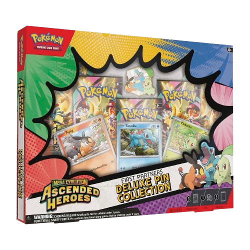 Mega Evolution-Ascended Heroes First Partners Deluxe Pin Collection